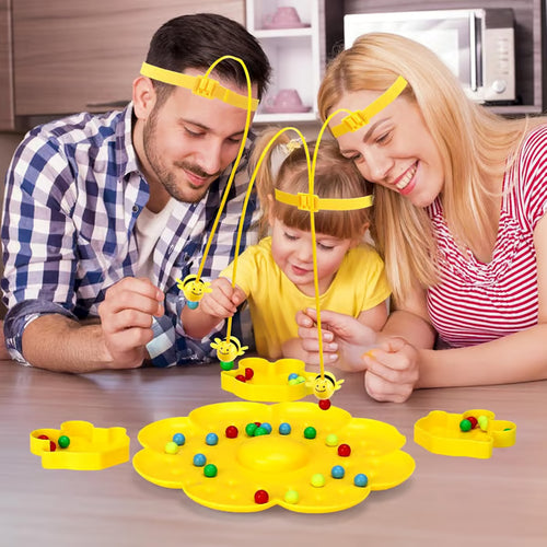 🔥Limited Time 49% Off✨ Colorful Multifunctional Magnetic Bee Toy String Game for Outdoor Backyard Travel Camping