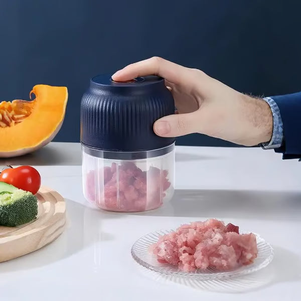 Electric Garlic Chopper,Mini Portable Veggie Chopper