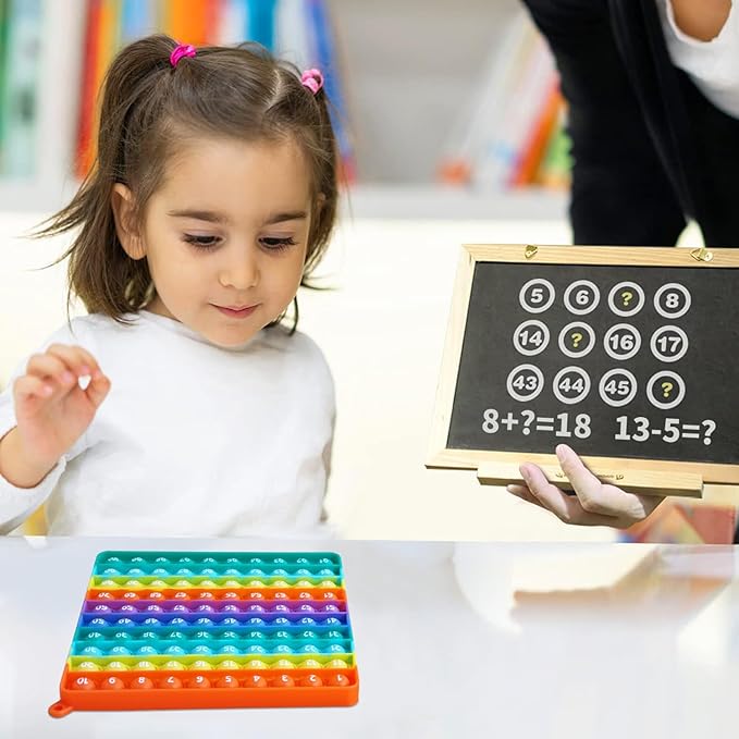⏰ Super Discount 🎉 Press Bubble Math Sensory Toy