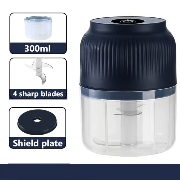 Electric Garlic Chopper,Mini Portable Veggie Chopper