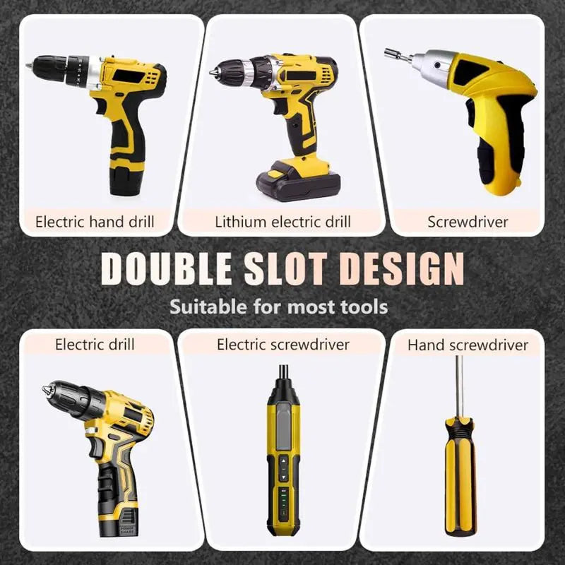 K5 Titanium Impact Driver Bit Set – Magnetic, Non-Slip & Impact-Resistant Drill Bits