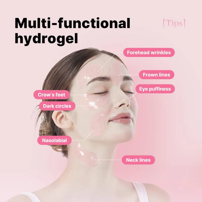 DIYSTAR Snail Hydrogel Eye Mask – Brighten, Hydrate & Firm Under-Eyes