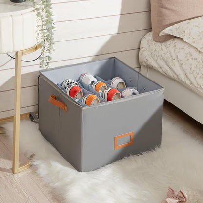 🔥Fabric Shoe Organizer Storage Box