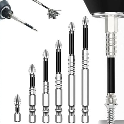 K5 Titanium Impact Driver Bit Set – Magnetic, Non-Slip & Impact-Resistant Drill Bits