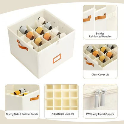 🔥Fabric Shoe Organizer Storage Box