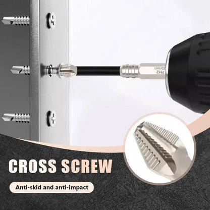 K5 Titanium Impact Driver Bit Set – Magnetic, Non-Slip & Impact-Resistant Drill Bits