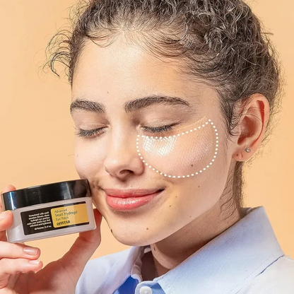 DIYSTAR Snail Hydrogel Eye Mask – Brighten, Hydrate & Firm Under-Eyes