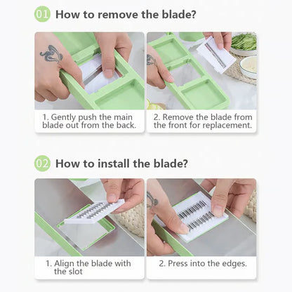 5 in 1 Vegetable Cutter with Cheese Grater