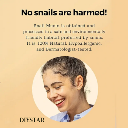 DIYSTAR Snail Hydrogel Eye Mask – Brighten, Hydrate & Firm Under-Eyes