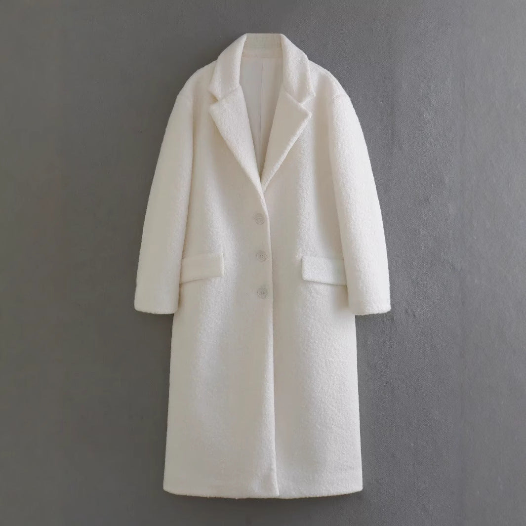 Soft Plush Coat for Women