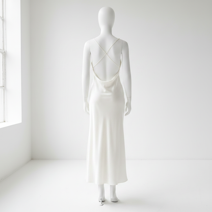 White — Back View